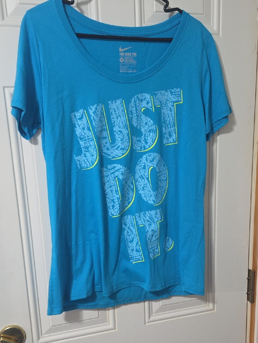 Nike Blue "Just Do It" Tee